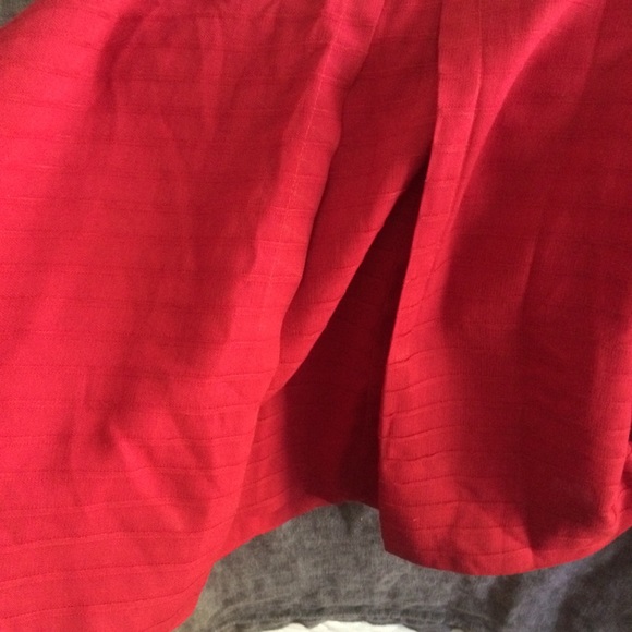 (MISSING) Vintage Hand-Sewn Red A-line Dress - Picture 7 of 7